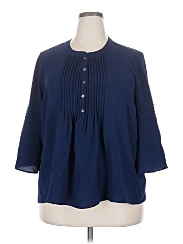 CeCe 3/4 Sleeve Blouse (view 1)