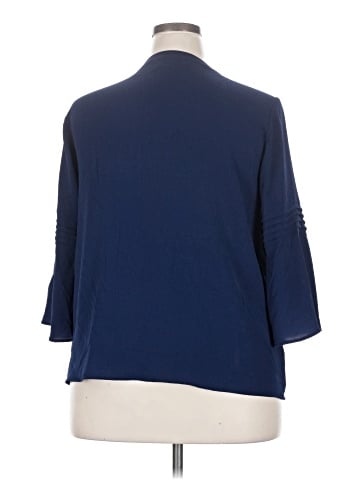 CeCe 3/4 Sleeve Blouse (view 2)