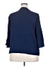 CeCe Blue 3/4 Sleeve Blouse Size 2X - photo 2