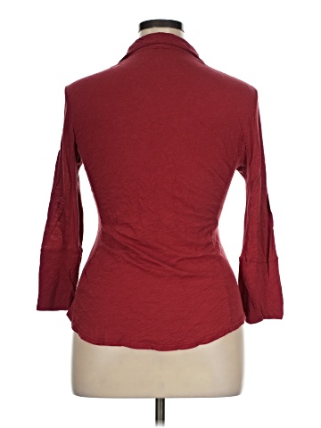 James Perse 3/4 Sleeve Button-Down Shirt (view 2)
