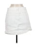 1.State Solid White Denim Skirt Size 6 - photo 2