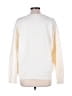 OAK + FORT Color Block Ivory Pullover Sweater Size L - photo 2