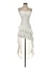 Shein White Cocktail Dress Size 4 - photo 1