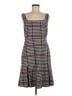 J.Crew Houndstooth Purple Cocktail Dress Size 8 - photo 1