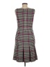 J.Crew Houndstooth Purple Cocktail Dress Size 8 - photo 2