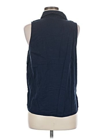 MICHAEL Michael Kors Sleeveless Button-Down Shirt (view 2)