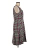 J.Crew Houndstooth Purple Cocktail Dress Size 8 - photo 4