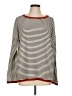 Pink Clover Stripes Ivory Pullover Sweater Size L (estimated) - photo 1