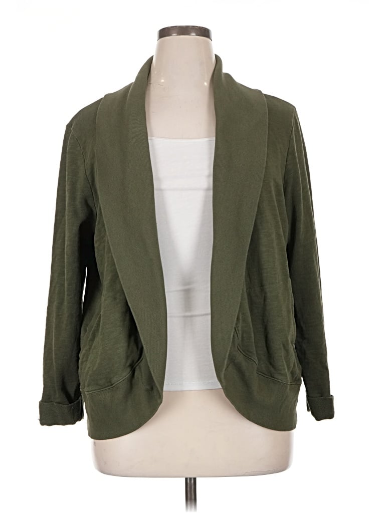 Pre-owned Haven Well Within Cardigan Sweater In Green