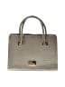 Bebe Metallic Gray Satchel One size - photo 1