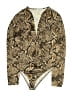 Trafaluc by Zara Animal Print Tan Bodysuit Size M - photo 1