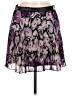 BCBGeneration 100% Polyester Tie-dye Purple Casual Skirt Size 6 - photo 1