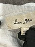 Love Notes 100% Cotton Ivory Short Sleeve Blouse Size L - photo 7