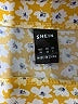 Shein 100% Polyester Floral Yellow Casual Skirt Size 2 - photo 4