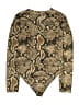 Trafaluc by Zara Animal Print Tan Bodysuit Size M - photo 2