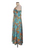 Sofia Jeans by Sofia Vergara Tropical Blue Casual Dress Size L - photo 5
