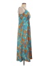 Sofia Jeans by Sofia Vergara Tropical Blue Casual Dress Size L - photo 4