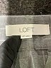 Ann Taylor LOFT Chevron-herringbone Gray Dress Pants Size 4 - photo 4