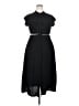 Unbranded Solid Black Casual Dress Size 2X - photo 1