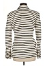 Zara Stripes Ivory Blazer Size M - photo 2