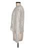 Bella Dahl 100% Rayon Silver Long Sleeve Blouse Size M - photo 5