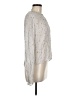 Bella Dahl 100% Rayon Silver Long Sleeve Blouse Size M - photo 4