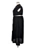 Unbranded Solid Black Casual Dress Size 2X - photo 5