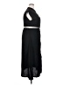 Unbranded Solid Black Casual Dress Size 2X - photo 4