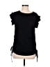 Shein Black Sleeveless T-Shirt Size 6 - photo 1