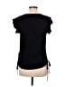 Shein Black Sleeveless T-Shirt Size 6 - photo 2