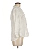 Zara Ivory 3/4 Sleeve Button-Down Shirt Size M - photo 4