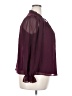 Nordstrom Rack 100% Polyester Burgundy Long Sleeve Blouse Size 2X - photo 4