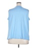 Susan Graver Blue Sleeveless T-Shirt Size 2X - photo 2