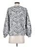 Rebecca Minkoff Animal Print Silver Pullover Sweater Size XS - photo 2