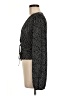 Zara Polka Dots Black Long Sleeve Blouse Size M - photo 5