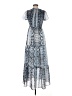 Design History 100% Polyester Blue Casual Dress Size M - photo 2
