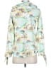 Crown & Ivy Print White Jacket Size XS - photo 2