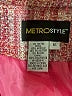 Metrostyle Tweed Pink Blazer Size 16 - photo 6