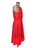 Athleta 100% Polyester Solid Red Casual Dress Size S - photo 4
