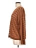 Lafayette 148 New York Stripes Brown Pullover Sweater Size L - photo 5