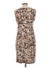 Chico's Paisley Brown Casual Dress Size Lg (2) - photo 2