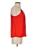 WAYF 100% Polyester Red Sleeveless Blouse Size S - photo 4