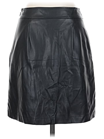 Ann Taylor LOFT Faux Leather Skirt (view 2)