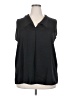 Youtalia 100% Polyester Black Sleeveless Blouse Size XXL - photo 1