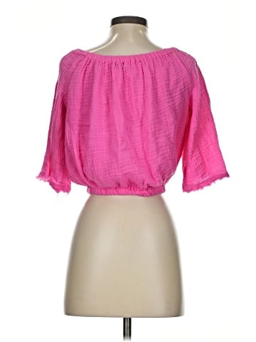 Michael Stars 3/4 Sleeve Blouse (view 2)