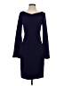 Assorted Brands 100% Polyester Solid Blue Cocktail Dress Size 0 - photo 1