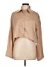 Mimosa 100% Polyester Tan 3/4 Sleeve Blouse Size L - photo 1