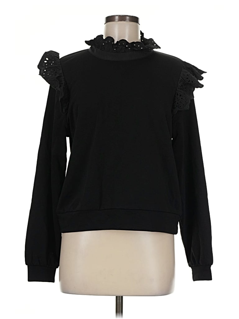Pre-owned En Saison Sweatshirt In Black