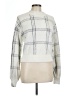 Chelsea & Violet Plaid Ivory Pullover Sweater Size L - photo 1