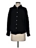 Automet 100% Rayon Tweed Black Long Sleeve Button-Down Shirt Size S - photo 1